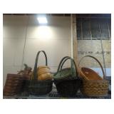 Lot of various baskets decoration craft
