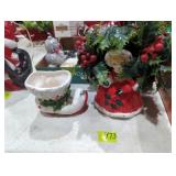 Vintage Christmas decorations Ruben's CMC
