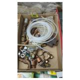 Copper and brass plumbing fittings