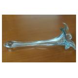 Hand blown glass tulip figurine 7'