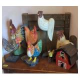 Chicken collectible lot household