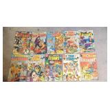 Vintage comics teen Titans Blackhawk lot of 10