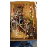 Vintage Christmas decorations ornaments poly