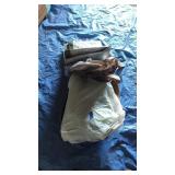 Pile of tarps