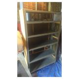 Metal utility shelf no contents