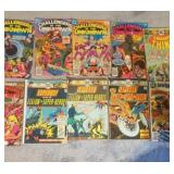 Vintage comic books swamp thing challengers of