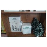 Department 56 Christmas village trees decorations