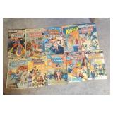 Vintage comic books. Justice League Wonder woman
