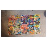 Vintage Superman action comics lot of 10