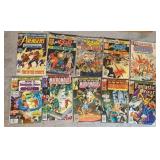 Vintage comic books micronauts avengers All Star