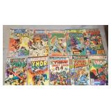 Vintage comics dazzler thing Thor lot of 10