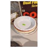 Stack of pie plates