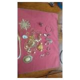 Fashion costume jewelry lot