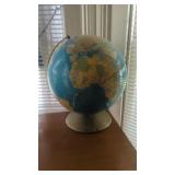 Vintage globe 15 in