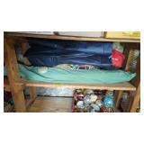 Camping lot tent first aid kit air mattress