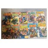 Vintage comics Sergeant Rock lot of 10