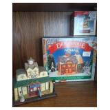 Dickensville collectibles lot of three Christmas