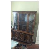 Mid-Century China closet two-piece