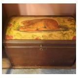 Adorable bunny themed dome top trunk 20'x12'x13'