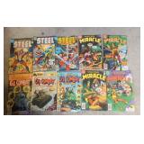 Vintage comics GI combat Mr. Miracle steel