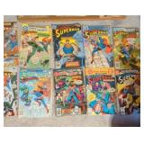 Vintage comics Superman lot of 10