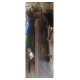 Miter box with saw