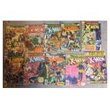 Vintage comics X-Men lot of 10