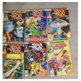 Vintage comics Start Wars Trek X-Men lot of 10