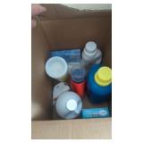Box of various laundry detergent wipes tide extra