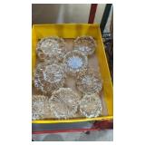 Tray lot of New Old stock vintage ashtrays