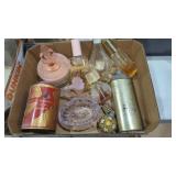 Trade Lot vintage perfume bottles vanity set
