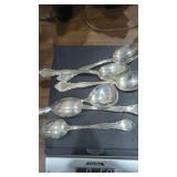 Sterling silver spoons 6.8 Oz Gorham etc
