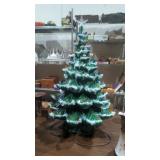 Ceramic Christmas tree decoration two-piece 22 in