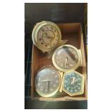 Antique alarm, clocks manual, West clock, etc