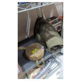 Water canteen and military bag