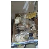Scientific medical funnels Pyrex beakers etc