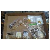 Trade lot of gold tone costume jewelry