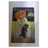 Vintage Halloween postcard early 1900s