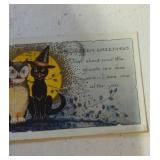 Vintage Halloween postcard