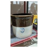 2 gallon Burley & Winter heart crock