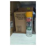 Krylon pro striping paint yellow one pack of six