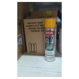 Krylon pro striping paint yellow one pack of six