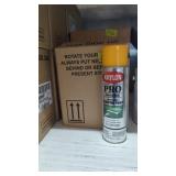 Krylon pro striping paint yellow one pack of six