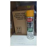 Krylon pro striping paint yellow one pack of six