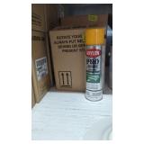 Krylon pro striping paint yellow one pack of six