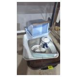 Granite wear refrigerator parts and small child's