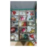 Vintage Christmas ornaments Mercury glass