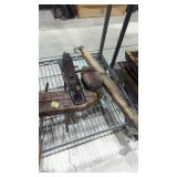 Antique woodworking clamp Stanley plane block and