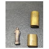 World war 2 Pocket saint religious soldier 1930's
