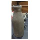 Vintage metal knockdown dairy bottle carnival
